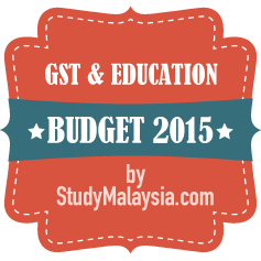 Budget 2015 GST & Education
