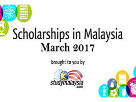 Scholarships with March 2017 Deadlines - StudyMalaysia.com