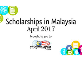 Scholarships with April 2017 Deadlines - StudyMalaysia.com