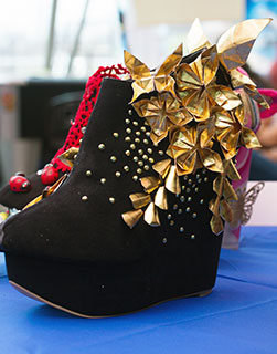 106 women in UCSI submitted their most artistic and inventive designs using boots sponsored by Rhea Benson as their canvas in conjunction with International Women’s Day.