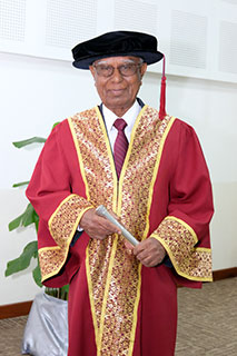 Honorary Doctorate Awarded to Former Chancellor at IMU Convocation