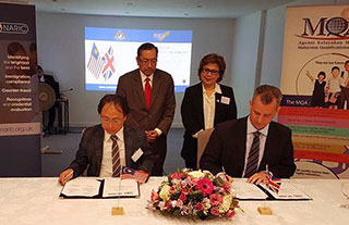 MQA And UK NARIC Strengthens Its Collaboration In Higher Education.