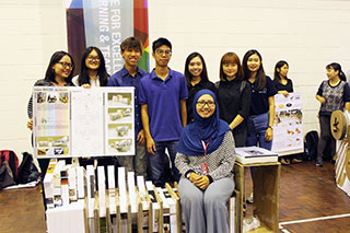 Students’ projects are celebrated in special showcases to boost their creativity and self-confidence