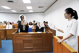 KDU Law Society Members Pass On Their Keen Interest In Law During Mooting Workshop 2017