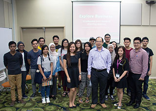 Graduate Sharing Session with Curtin Malaysia alumni.