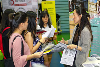 Job-seekers can find out more about employment in different industries.