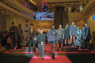 Renowned Malaysian fashion designer Eric Choong and his exclusive Batik-inspired collection