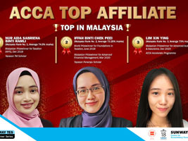 SUNWAY TES STUDENTS BAG TOP 3 ACCA PRIZES IN MALAYSIA - StudyMalaysia.com