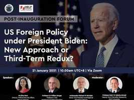 US Foreign Policy under President Biden: New Approach or Third-Term Redux? - StudyMalaysia.com