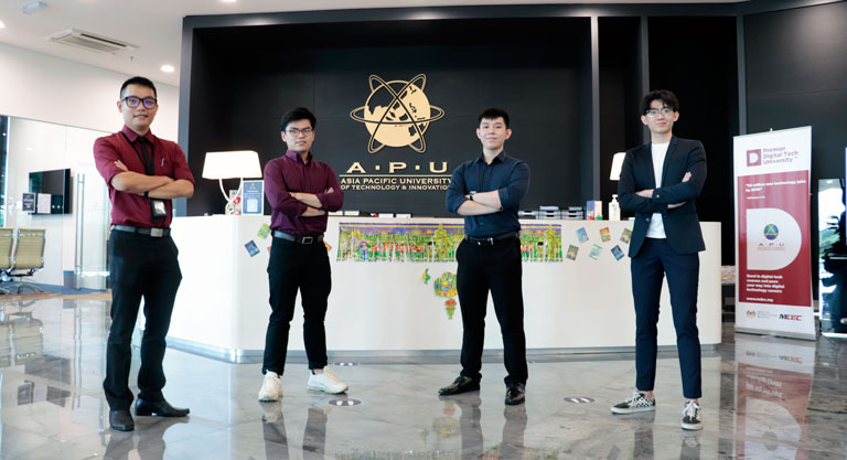 Top Global IT Competition Award For APU Students RFID & IoT Project