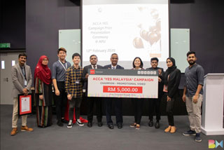ACCA Power of Ethics Competition, SAS National FinTech Challenge and Malaysian Financial Planner Award are among the awards won by APU’s accounting and finance students.