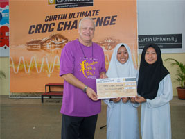 Curtin Sarawak connects with students through competitions
