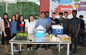 Curtin Sarawak foundation students showcase projects in Physics Project Exhibition