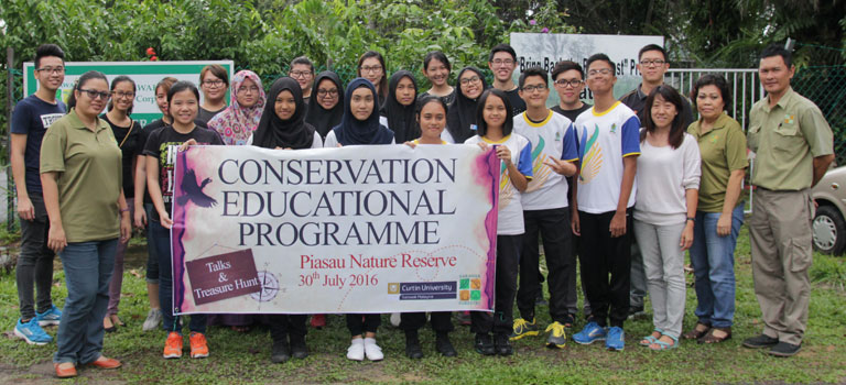 Curtin Sarawak students organise conservation education programme with Sarawak Forestry Corporation