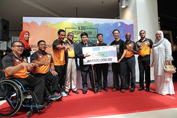 KDU THE FIRST PRIVATE EDUCATION INSTITUTION TO RECOGNISE HARD WORK OF PARA-ATHLETES THROUGH SCHOLARSHIP FUND