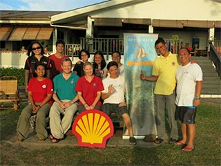 Three from Curtin Sarawak get EcoDiver certification Pic 2