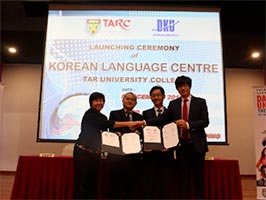 TAR University College launches its Korean Language Centre - StudyMalaysia.com