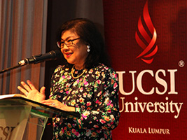 Tan Sri Rafidah speaks on staying ahead in the 21st century at UCSI - StudyMalaysia.com