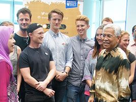 Go Global students meet Malaysian Minister - StudyMalaysia.com