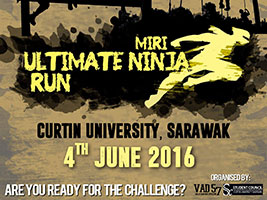 Curtin Sarawak holding Ninja Run to raise funds for Zero Strays Miri - StudyMalaysia.com