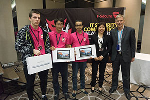 Student team from ASIA PACIFIC UNIVERSITY OF TECHNOLOGY & INNOVATION (APU) champions F-Secure IT Security Competition 2016