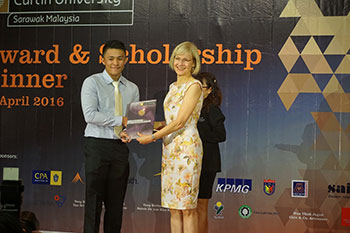 Award and scholarship recipients urged to grasp opportunities on road to success