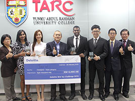 TAR UC Students Prevail in Deloitte SEA Tax Challenge 2016 - StudyMalaysia.com