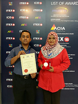 Gold Medal for IUKL at ITEX’16