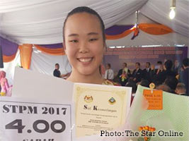Farmer’s girl creates record for school - StudyMalaysia.com