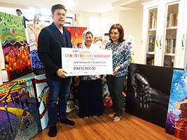 OrphanCare Receives Much Needed Charity Proceeds From Da Vinci Creative Kids - StudyMalaysia.com
