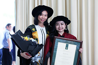 This year's graduation also saw the highest number of graduates receiving postgraduate degrees, including PhDs.