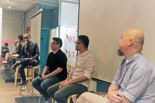From left: Forum moderator Azim poses questions to XR Ong, Edmund Foong and Dr. Eric Leong.