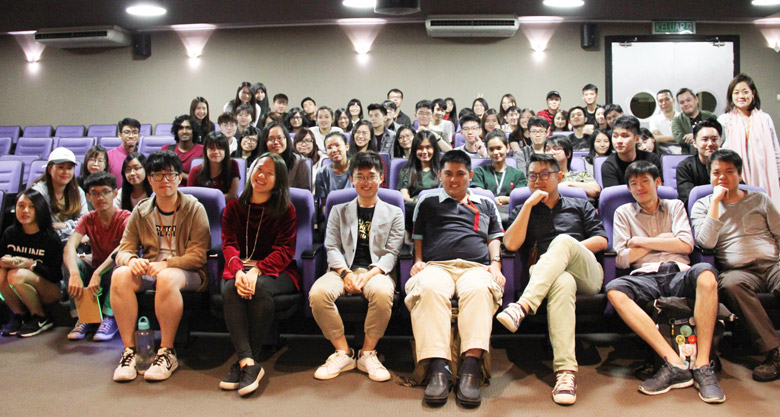 P’ng (front row, third from left) with the attendees of the fruitful and inspiring sharing.