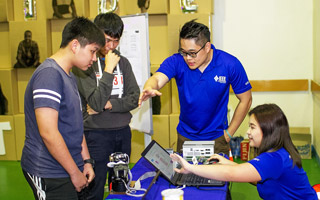 Visitors can discover different facets of engineering and science from academics and students.